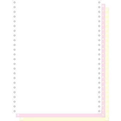 EXACOMPTA Computerpapier endlos, 240 mm x 12" (30,48 cm), weiß, rot, gelb (EAN: 3130630625230)