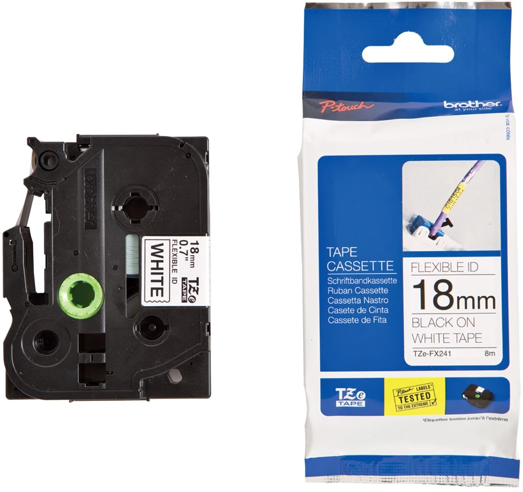 brother TZe-Tape TZe-FX241 Flexi-Tape Schriftbandkassette (EAN: 4977766692052)