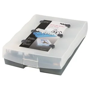 HAN Lernkartei CROCO 2-6-19, A8 quer, grau-transluzent (EAN: 4012473998827)