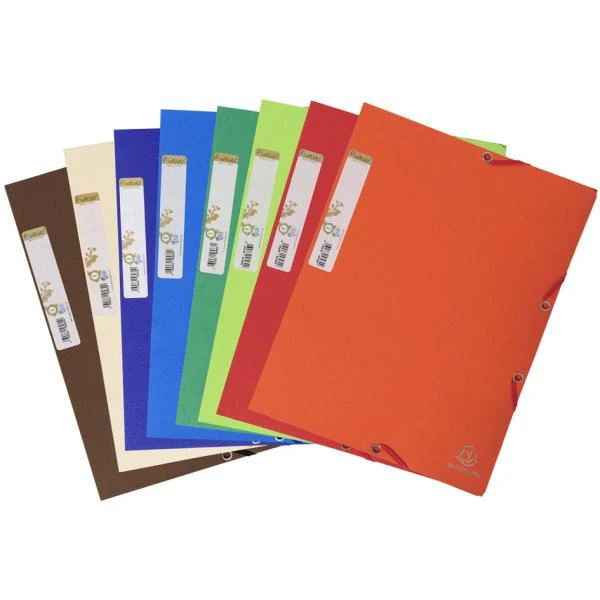 EXACOMPTA Eckspannermappe FOREVER, DIN A4, farbig sortiert (EAN: 3130630569800)