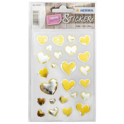 HERMA Sticker Home feeling "Herzen" (EAN: 4008705155342)