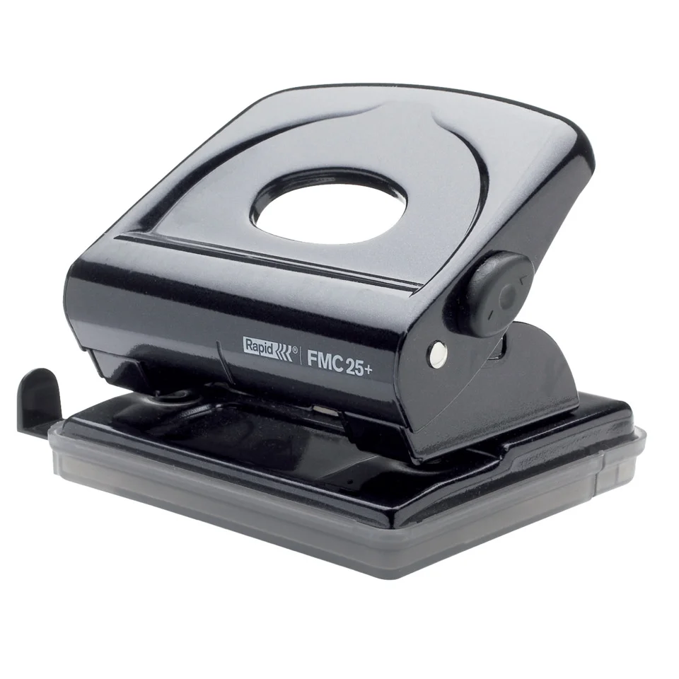 Rapid Locher FMC25, Stanzleistung: 25 Blatt, schwarz (EAN: 7313468355012)