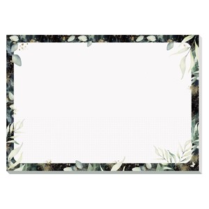 sigel Papier-Schreibunterlage Jolie "Glamorous Leaves", A3 (EAN: 4004360786242)
