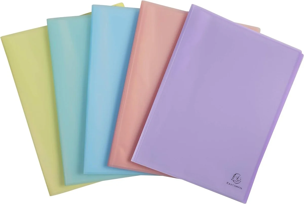 EXACOMPTA Sichtmappe Chromaline Pastel, aus PP, DIN A4 (EAN: 3130630885702)