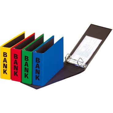 PAGNA Bankordner "Basic Colours", für Kontoauszüge, sortiert (EAN: 4009212029324)