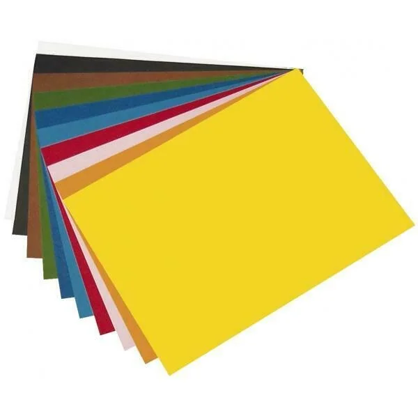 folia Tonkarton, (B)500 x (H)700 mm, 220 g/qm, schwarz (EAN: 4001868618907)