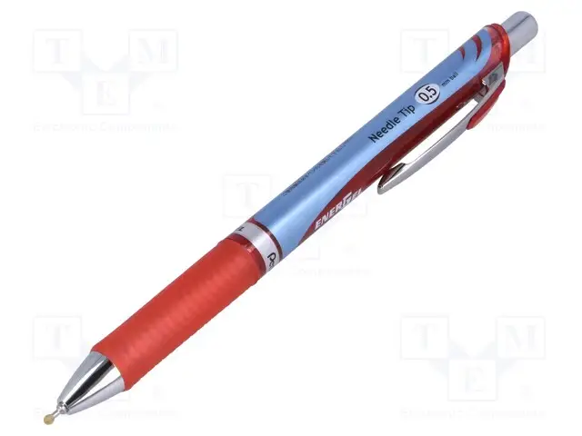 Pentel Liquid Gel-Tintenroller EnerGel BLN75, rot (EAN: 4902506070890)