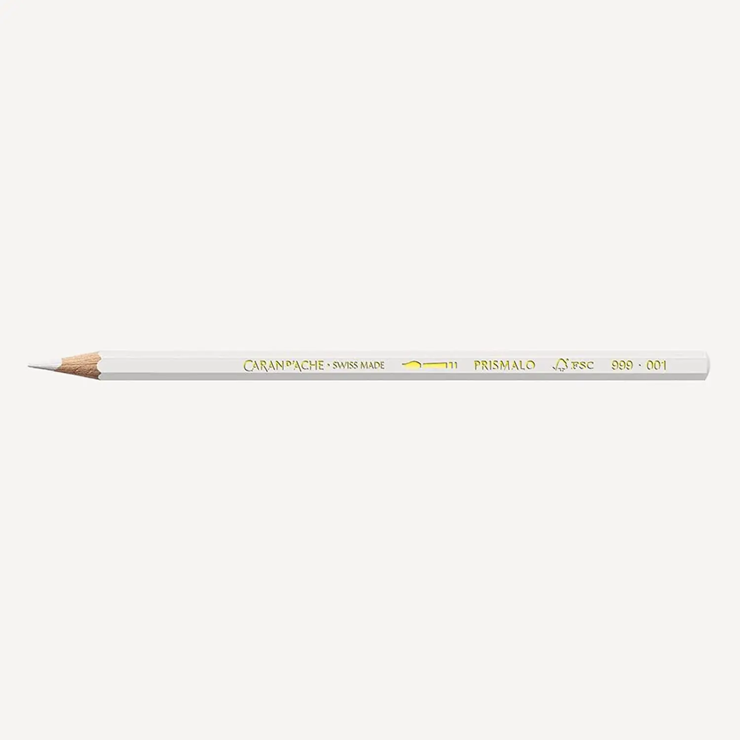 CARAN D'ACHE Buntstifte Prismalo, weiß (EAN: 7610186842917)