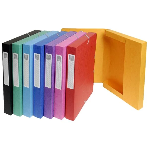 EXACOMPTA Sammelbox, Rückenbreite: 25 mm, farbig sortiert (EAN: 3130630503002)