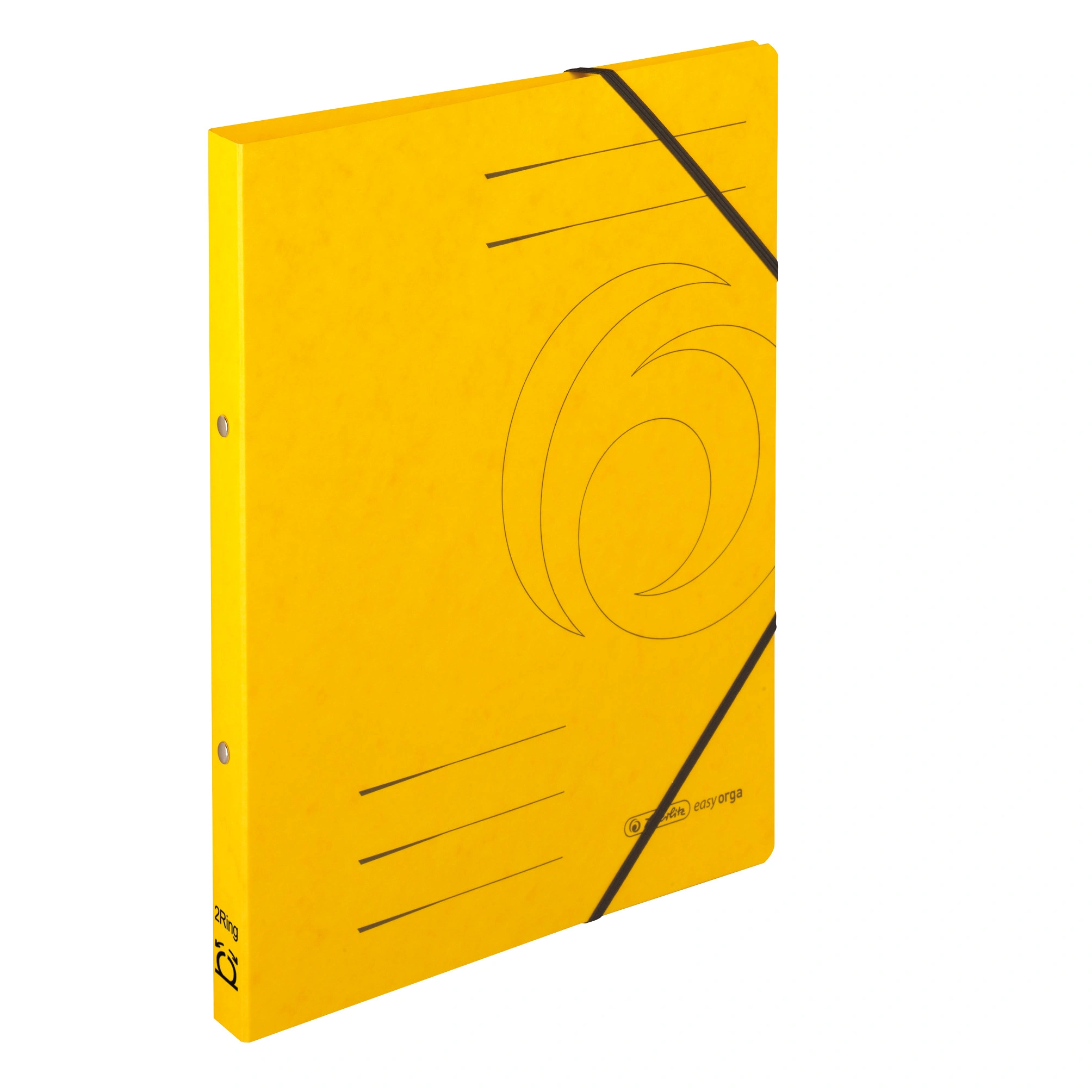 herlitz Ringhefter easyorga, A4, Karton, gelb (EAN: 4008110451466)