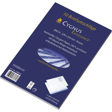 MAILmedia Briefumschlag CYGNUS EXCELLENCE, DIN C4 (EAN: 4003928786618)