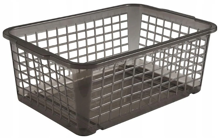 keeeper Aufbewahrungskorb "fred", (B)300 x (T)200 mm, grau, grau crystal-grey-transparent (EAN: 4052396082678)