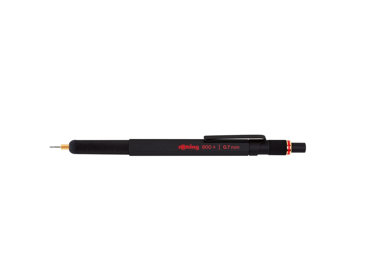 rotring Feinminen- und Eingabestift 800+, 0,7 mm, schwarz (EAN: 3501179001821)