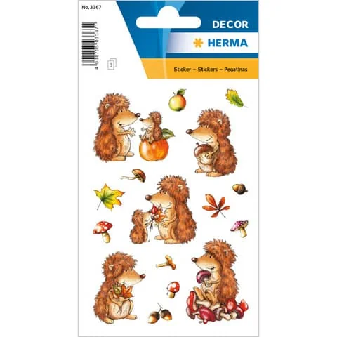 HERMA Sticker DECOR "Igel" (EAN: 4008705033671)