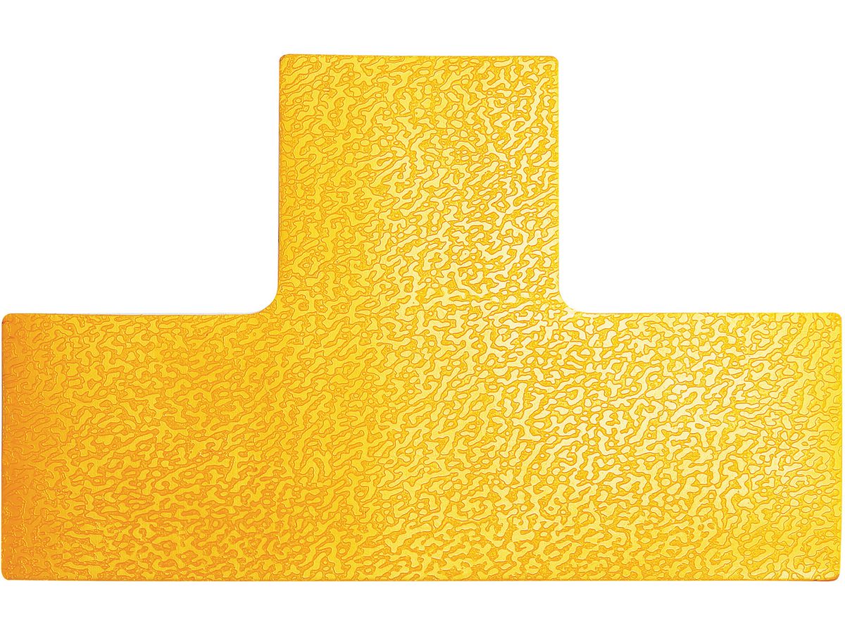 DURABLE Stellplatzmarkierung, T-Form, selbstklebend, gelb (EAN: 4005546983530)