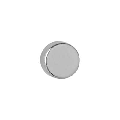 MAUL Neodym-Scheibenmagnet, 5 mm, Haftkraft: 0,7 kg, silber (EAN: 4002390083607)