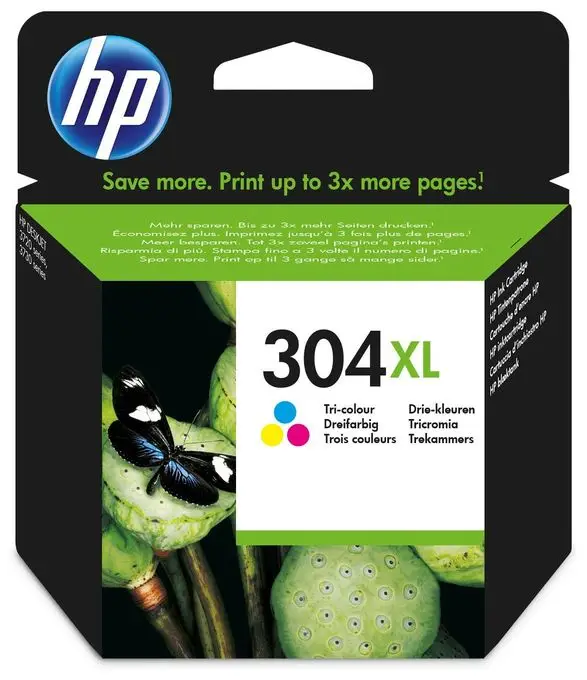hp Tinte hp 304XL für DeskJet 3720, 3-farbig (EAN: 0889894860811)