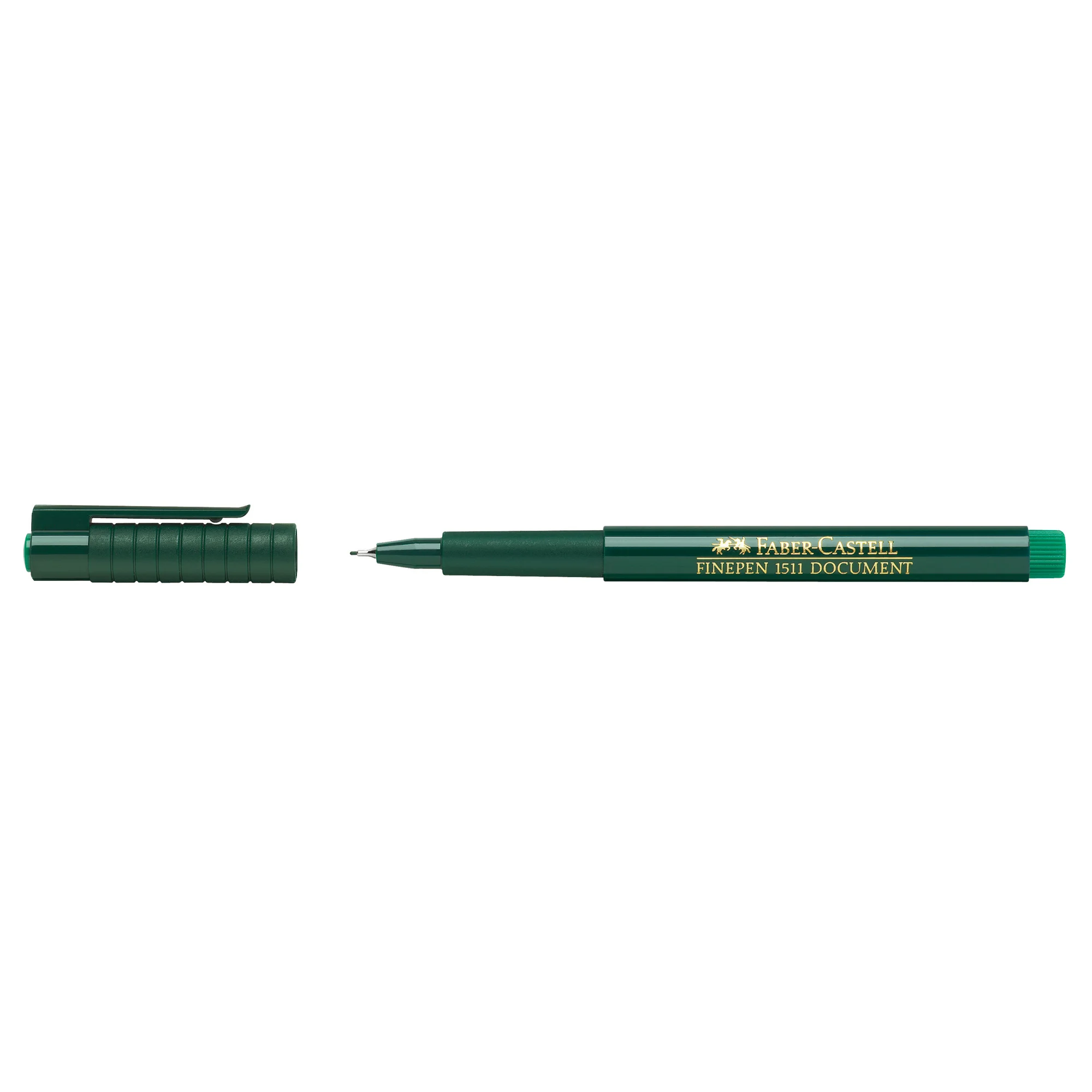 FABER-CASTELL Tintenfeinschreiber FINEPEN 1511, grün (EAN: 4005401511632)