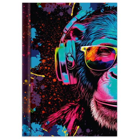 RNK Verlag Notizbuch "Neon", DIN A4, blanko (EAN: 4002871468220)