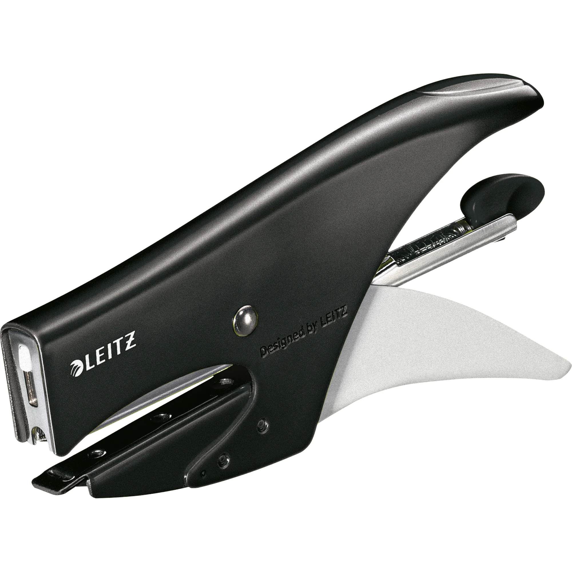 LEITZ Heftzange WOW, Heftleistung: 15 Blatt, schwarz (EAN: 4002432122264)