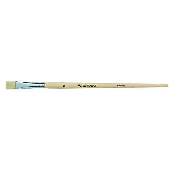 Marabu Borstenpinsel Robust, flach, Gr. 12 (EAN: 4007751345905)
