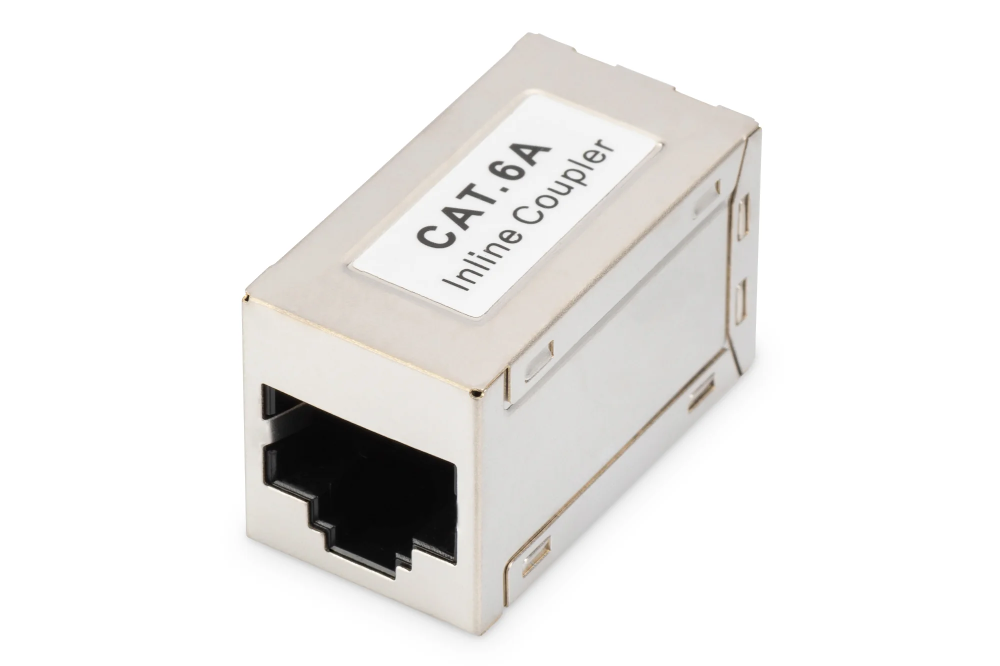 DIGITUS Modular Adapter Kat.6A, geschirmt, 2 x RJ45 Kupplung (EAN: 4016032291824)