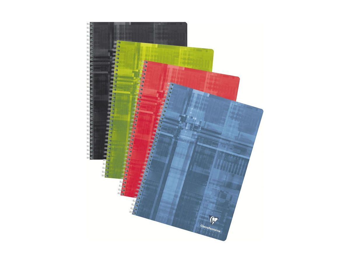 Clairefontaine Cahier à spirale, A4, Seyès, 180 pages (EAN: 3329680681611)
