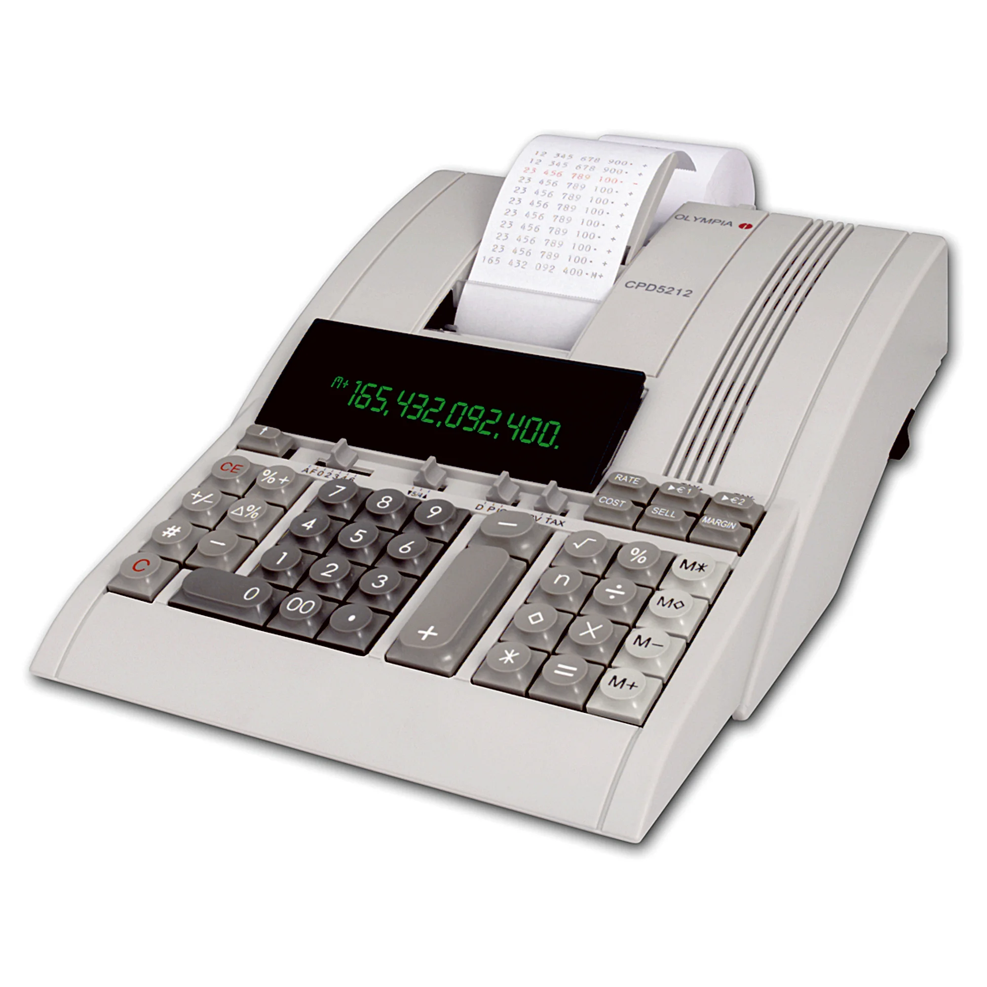 OLYMPIA druckender Tischrechner CPD-5212, 12-stelliges (EAN: 4030152048472)