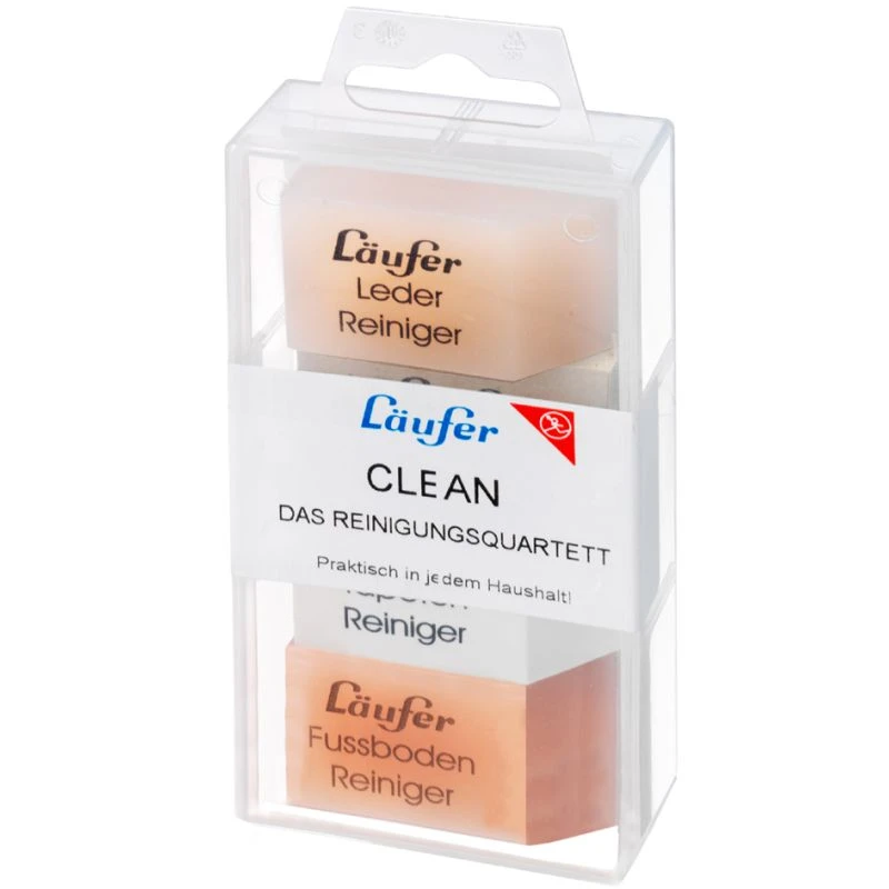 Läufer CLEAN - Reinigungsquartett, in Klarsichtbox (EAN: 4006677694630)