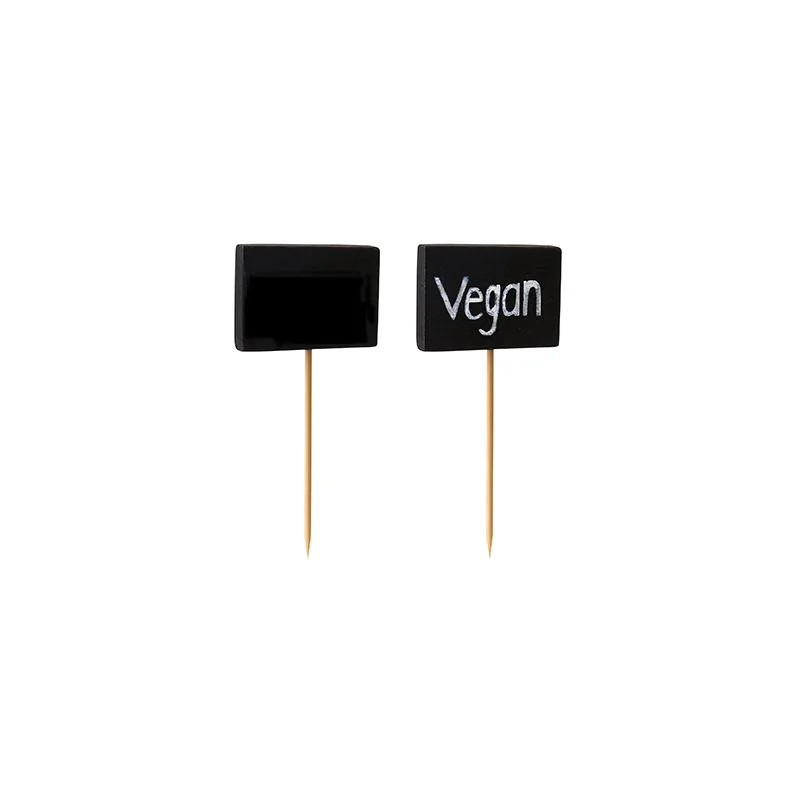 PAPSTAR Fingerfood-Spieße "Blackboard", Länge: 85 mm (EAN: 4002911391679)