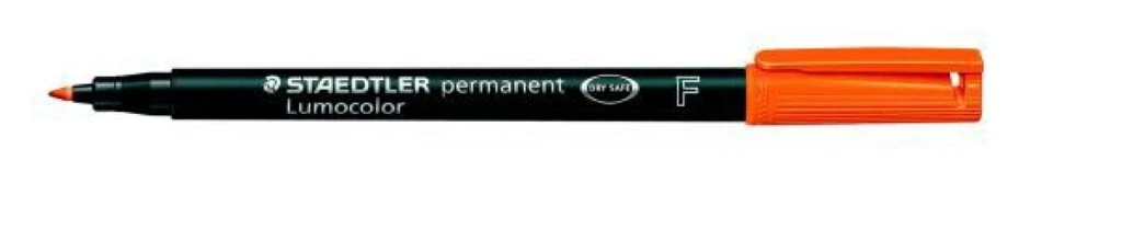 STAEDTLER Lumocolor Permanent-Marker 318F, orange (EAN: 4007817332351)