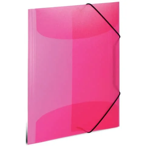 HERMA Eckspannermappe, PP, DIN A4, pink-transluzent (EAN: 4008705195058)