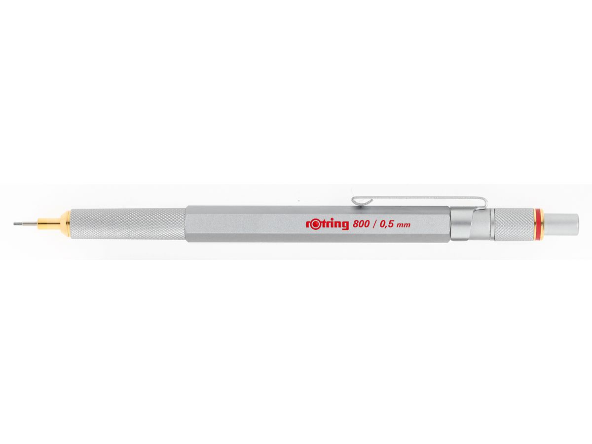 rotring Feinminenstift 800, 0,5 mm, silber (EAN: 3501179044491)