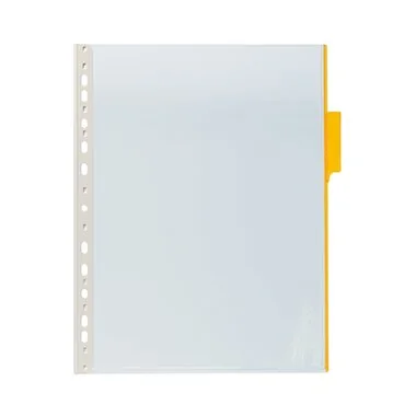 DURABLE Sichttafel FUNCTION, DIN A4, transparent, Tab: gelb (EAN: 4005546571294)