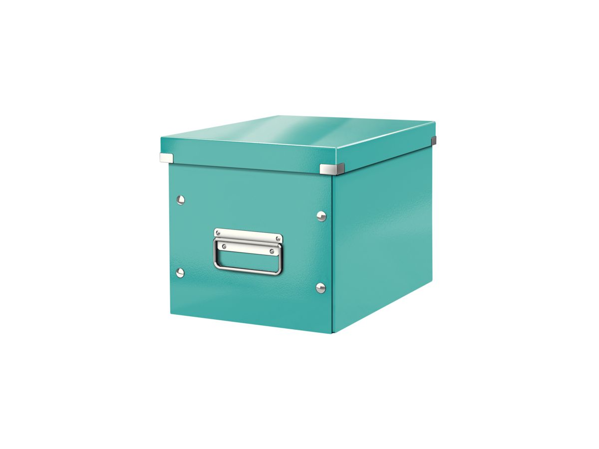 LEITZ Ablagebox Click & Store WOW Cube M, eisblau (EAN: 4002432117253)