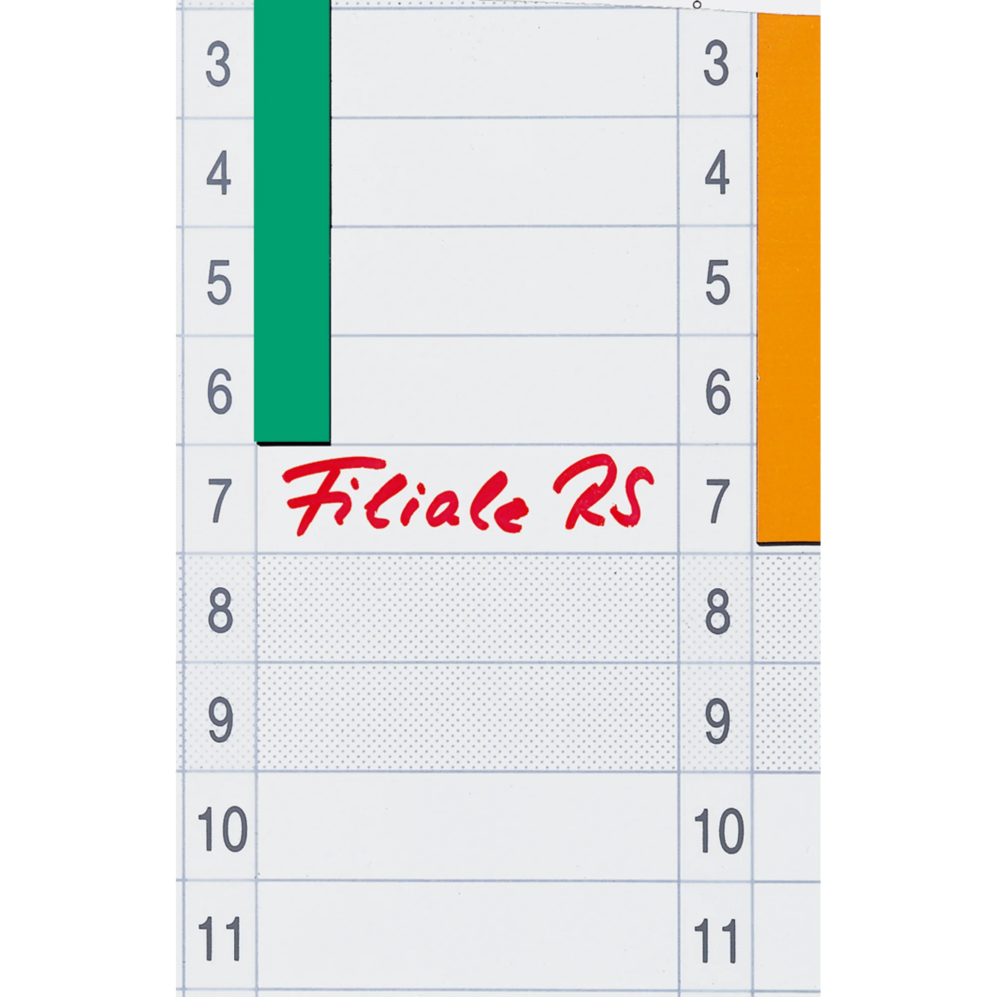 FRANKEN Planungstafel Jahreskalender "JETKALENDER" (EAN: 4016946058209)