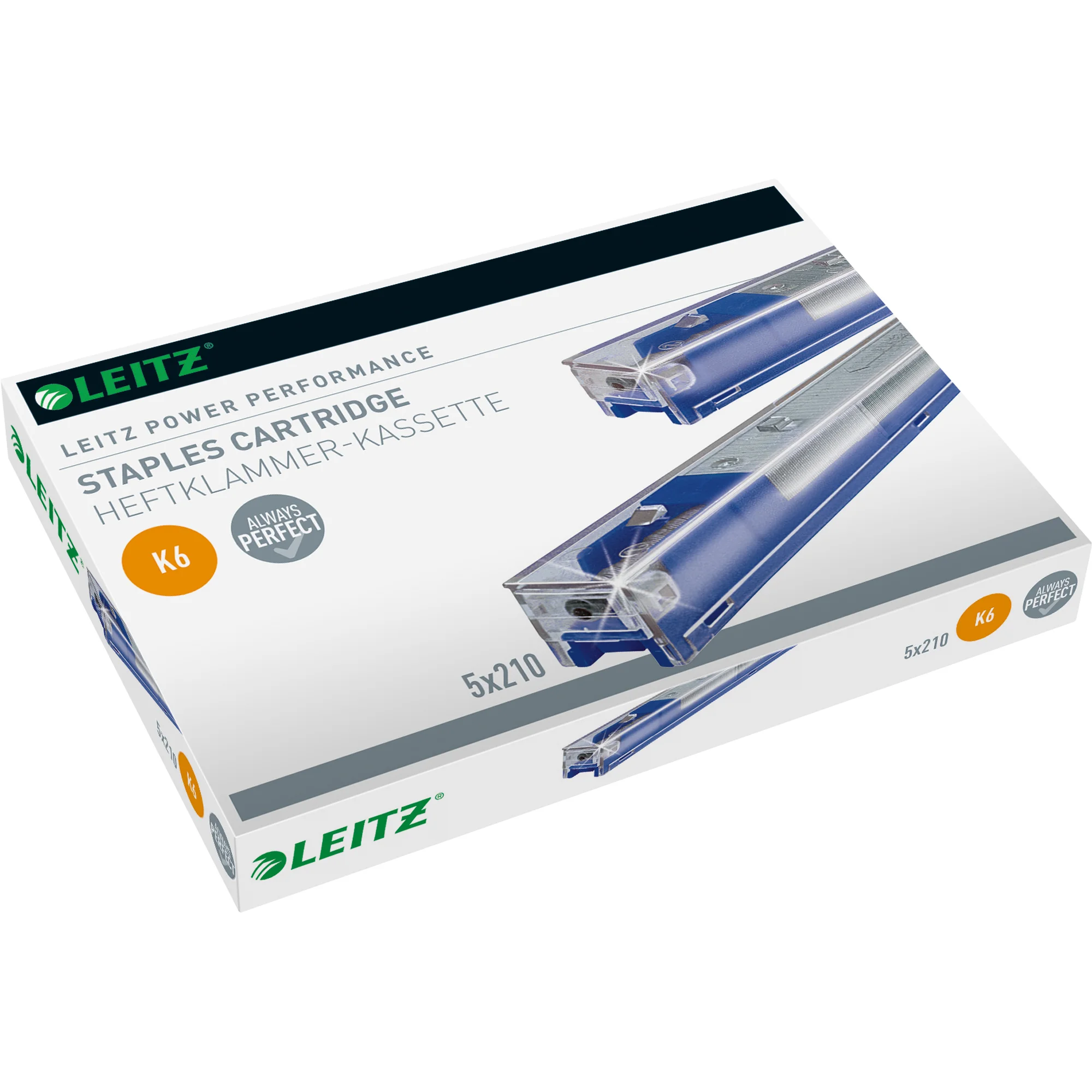 LEITZ Heftklammer-Kassette K6 für Block-Heftgerät 5551 (EAN: 4002432364695)
