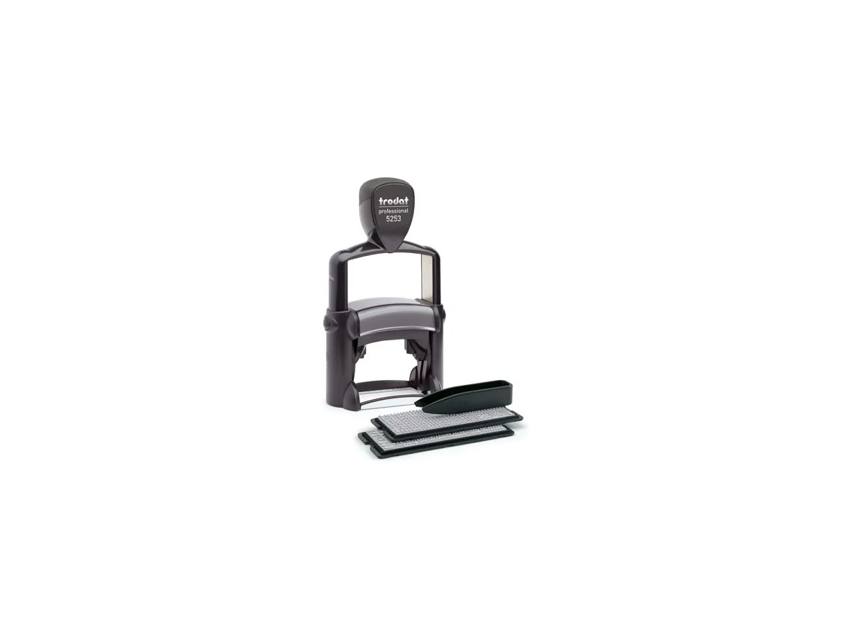 trodat Textstempel Professional 4.0 Typomatic 5253, schwarz (EAN: 9010035202530)