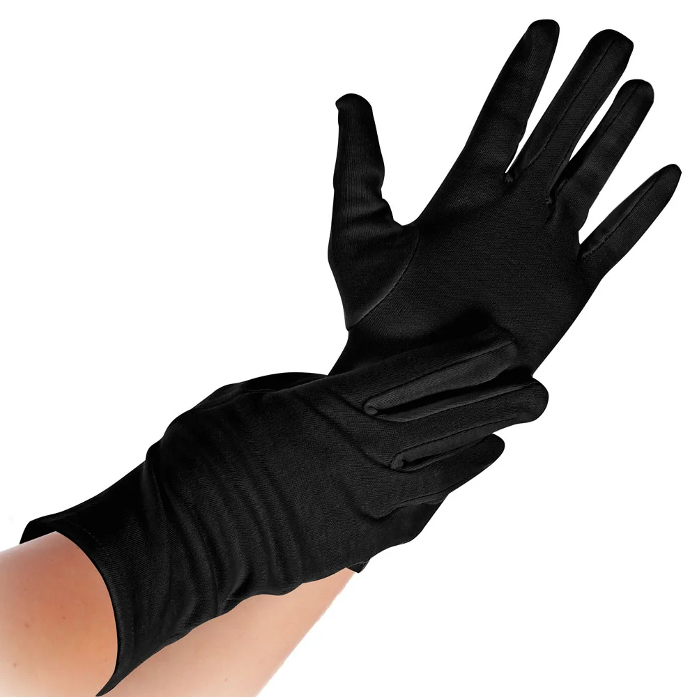 HYGOSTAR Baumwoll-Handschuh Nero, schwarz, S (EAN: 4015544271683)