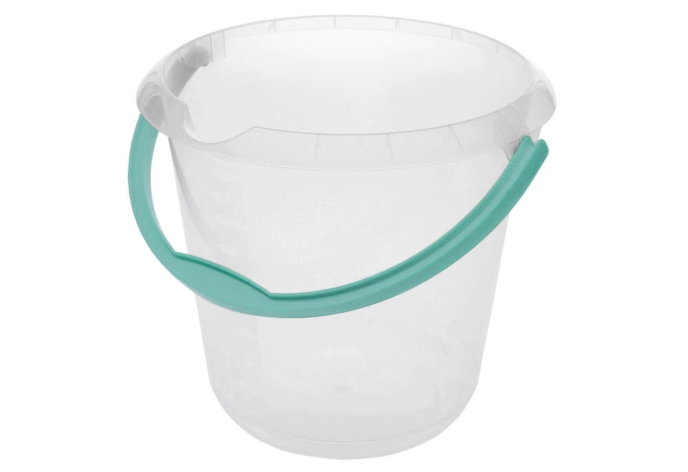 keeeper Putzeimer "mika", rund, 10 Liter, transparent (EAN: 4052396058444)