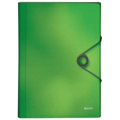 LEITZ Fächermappe Solid, A4, PP, 6 Fächer, hellgrün (EAN: 4002432115020)