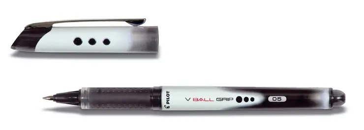 PILOT Tintenroller V-BALL Grip 5, schwarz (EAN: 4902505322822)