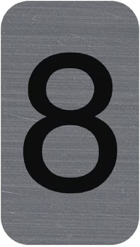 EXACOMPTA Selbstklebeschild Zahl "8", 25 x 44 mm (EAN: 3130630671886)