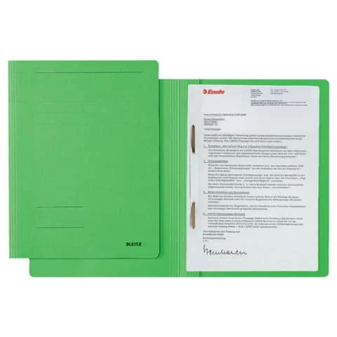 LEITZ Schnellhefter Fresh, DIN A4, Karton, grün (EAN: 4002432355969)