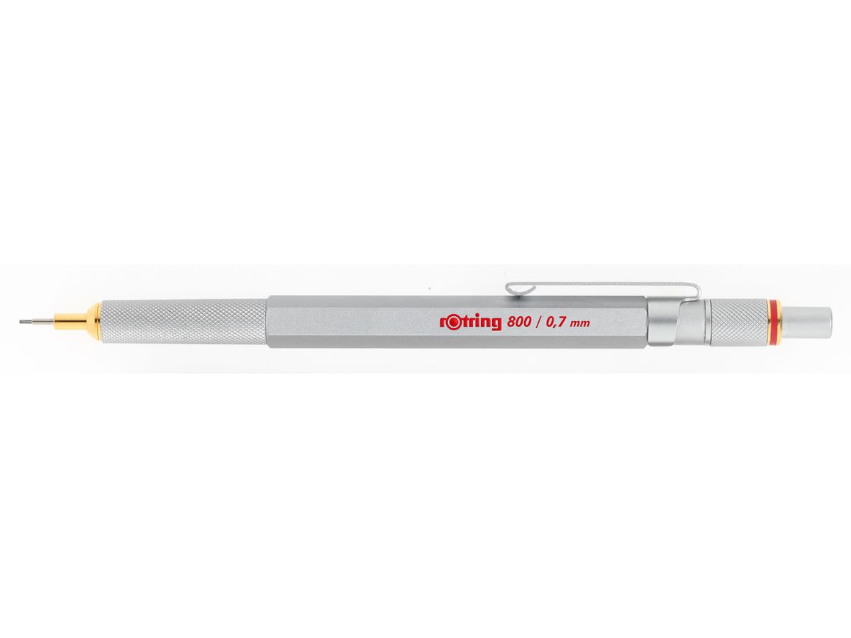 rotring Feinminenstift 800, 0,7 mm, silber (EAN: 3501179044484)