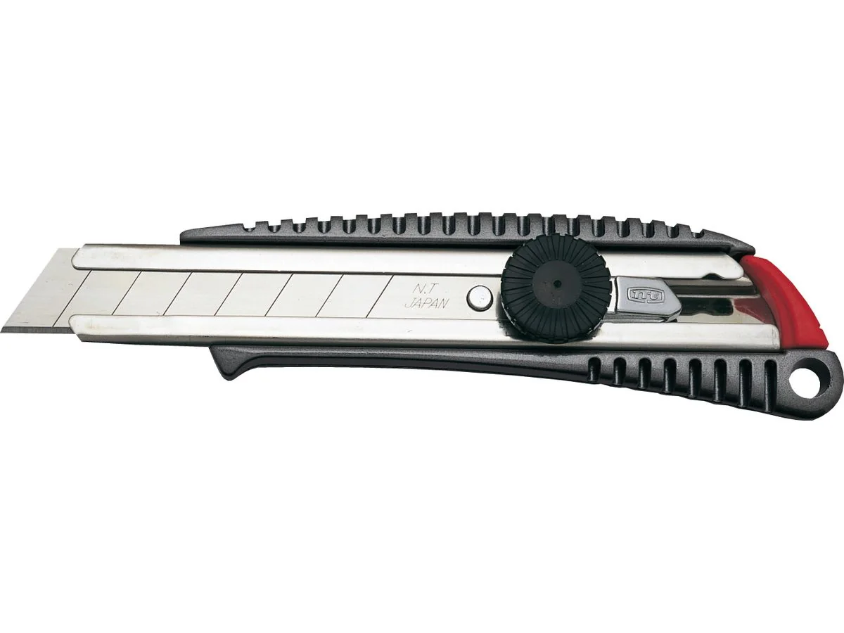 NT Cutter L-500GP Alu, Aluminium-Gehäuse, anthrazit (EAN: 4904011010804)