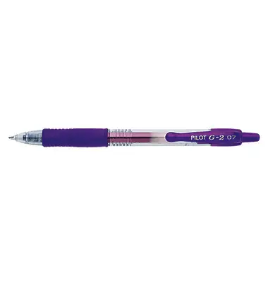 PILOT Gelschreiber G-2 PLUS medium, violett (EAN: 4902505210457)