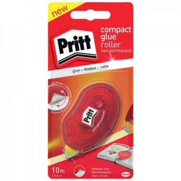 Pritt Kleberoller Compact, non-permanent, 8,4 mm x 10 m (EAN: 5410091323844)
