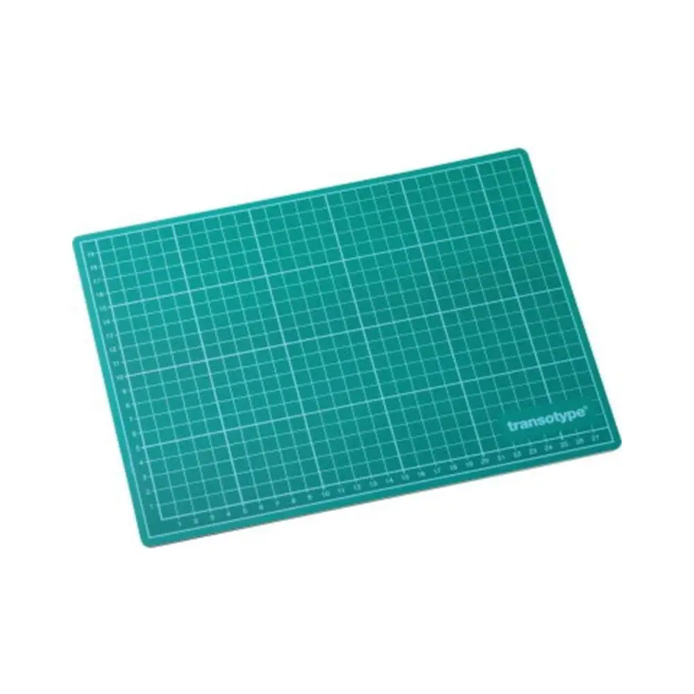 transotype Schneidematte, (B)300 x (T)220 x (H)3 mm, grün/schwarz (EAN: 4013695259789)