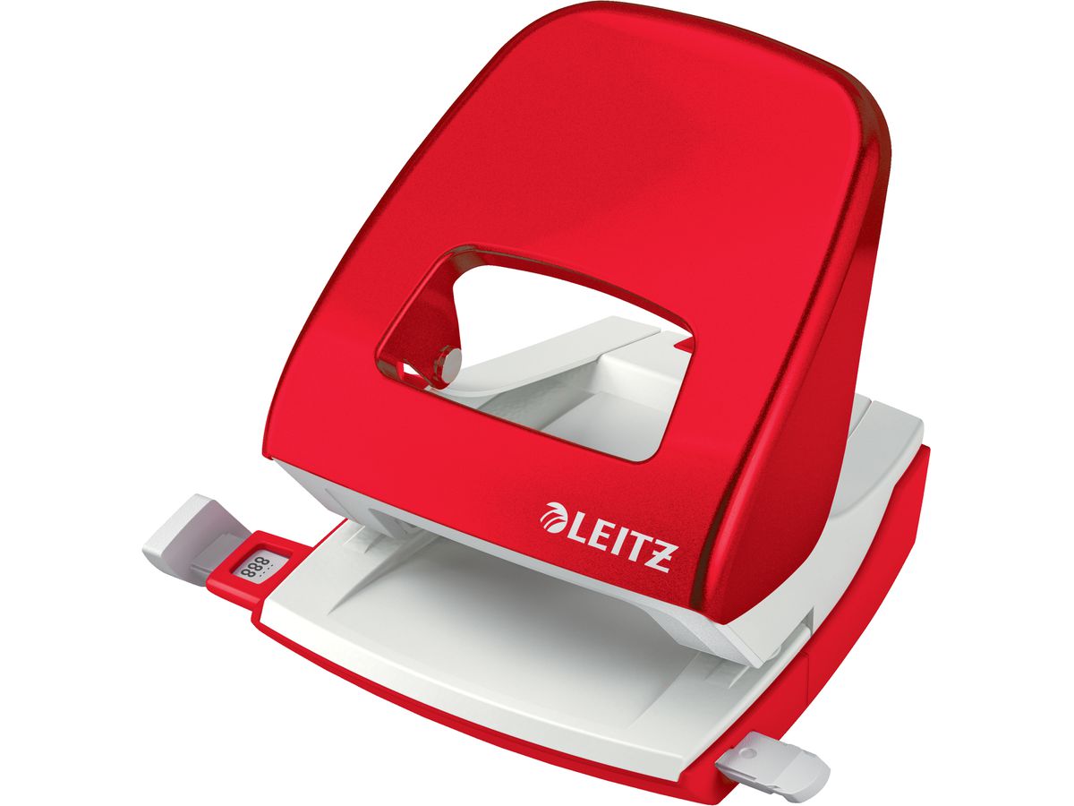LEITZ Locher Mini NeXXt WOW 5060, rot, im Karton (EAN: 4002432135165)